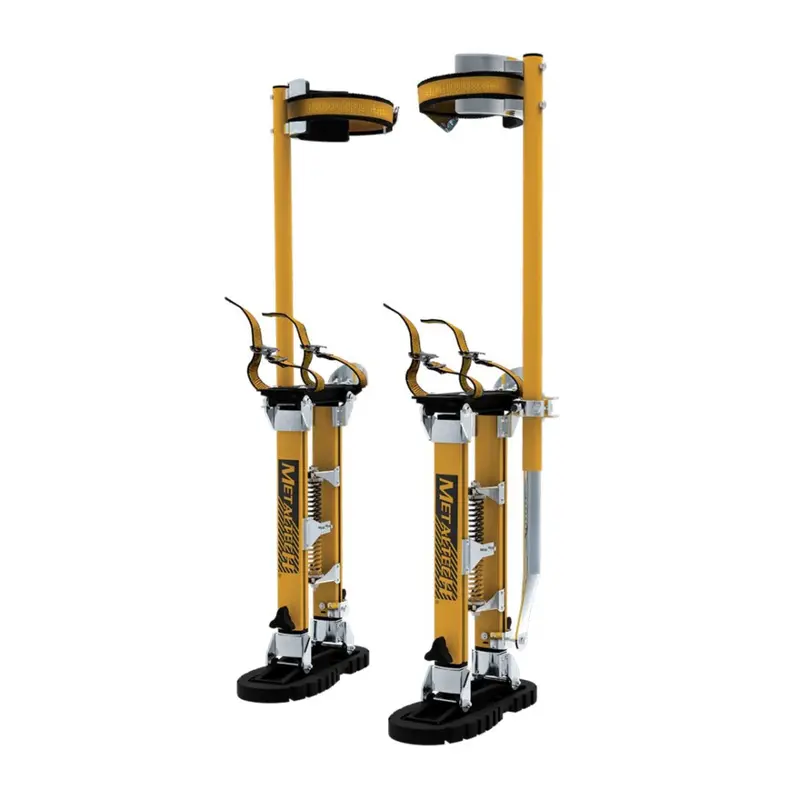 Metaltech Jobsite Series Drywall Stilts – Adjustable Height, Heavy-Duty Support 1