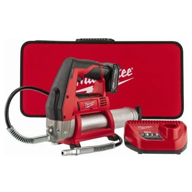 Milwaukee 2446-21Xc M12 Cordless Grease Gun Kit With High-Capacity Reservoir 1