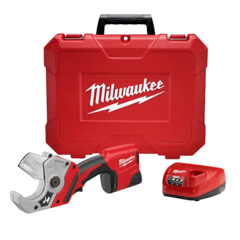 Milwaukee 2470-21 M12 Plastic Pipe Shear Kit With Ergonomic Handles 1