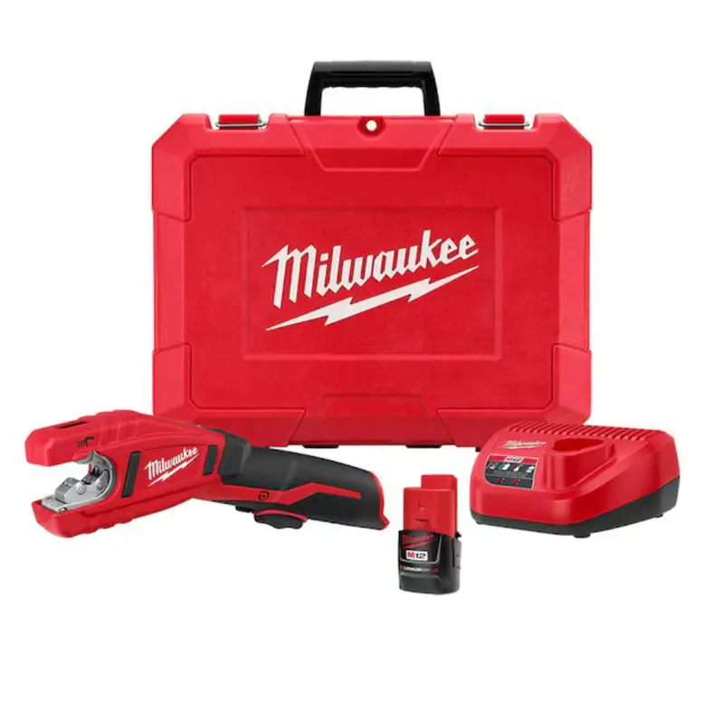 Milwaukee 2471-21 M12 Copper Tubing Cutter Kit With Precision Rolling Blades 1