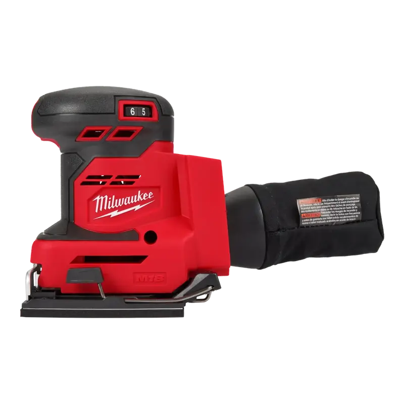 Milwaukee 2649-20 M18 Fuel Orbital 1/4 Sheet Palm Sander (Bare Tool) 1
