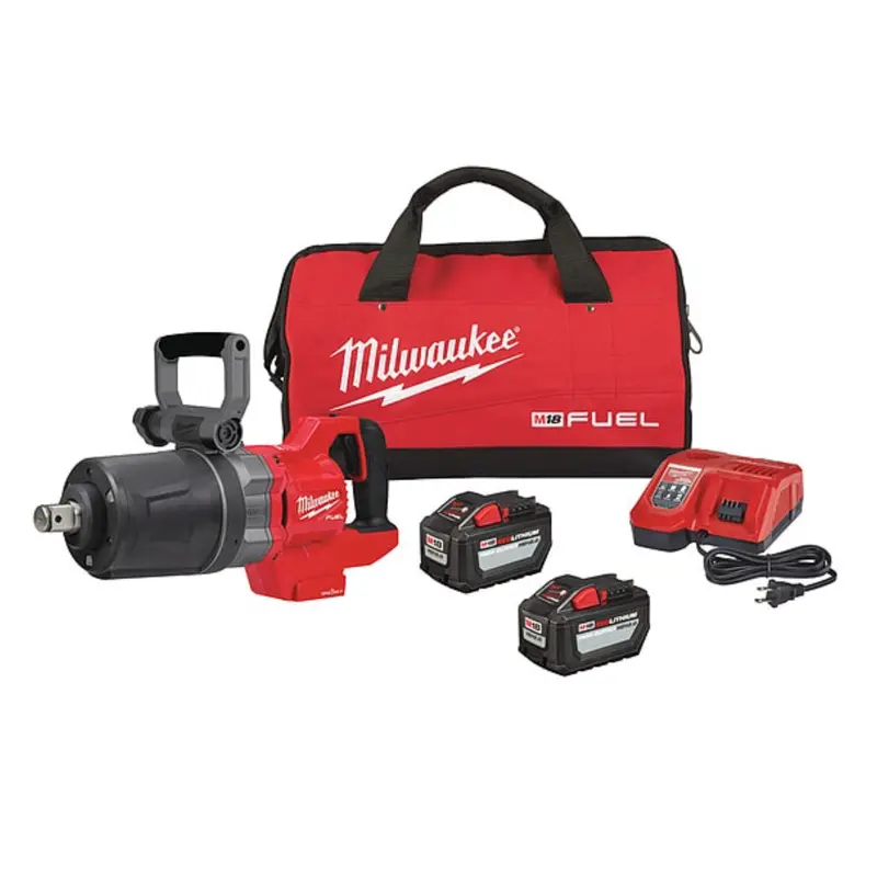 Milwaukee 2868-22Hd M18 Fuel 1-Inch D-Handle High-Torque Impact Wrench With One-Key Smart Tech 1