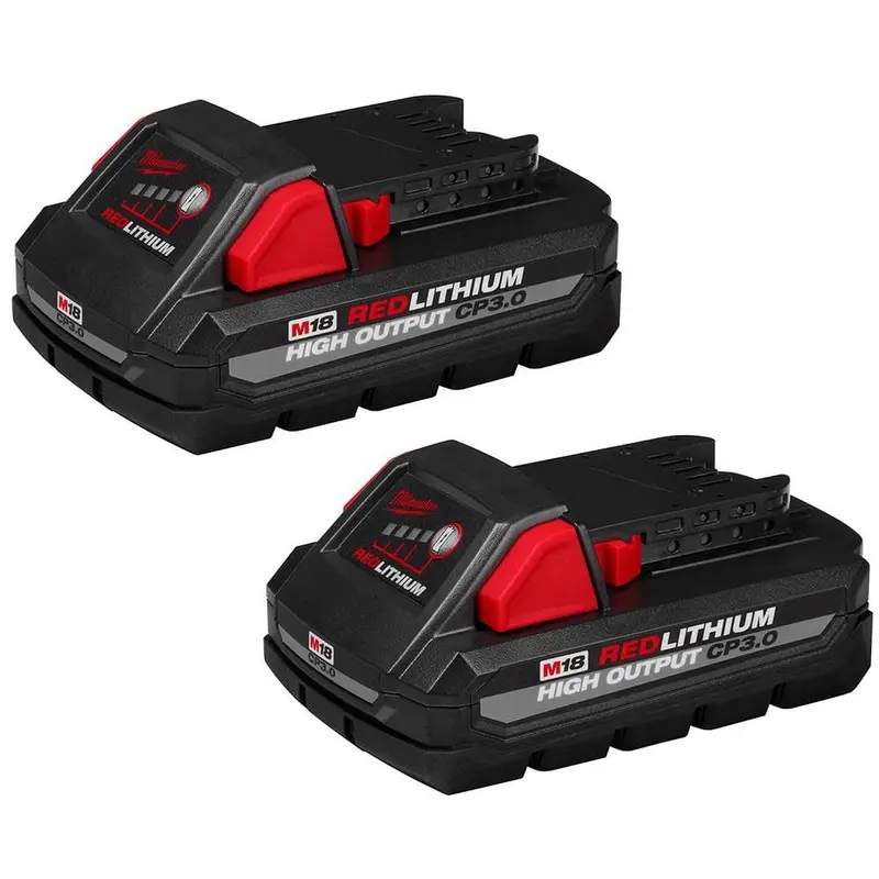 Milwaukee 48-11-1837 M18 Redlithium High Output Cp3.0 Dual Battery Set 1