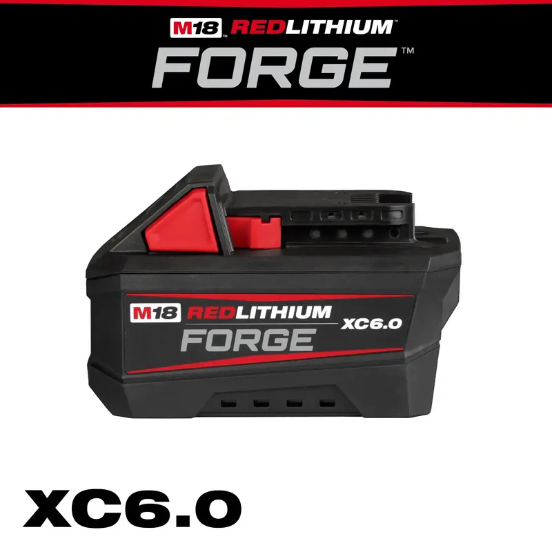 Milwaukee 48-11-1861 M18 Redlithium Forge Xc6.0 High-Capacity Battery 1