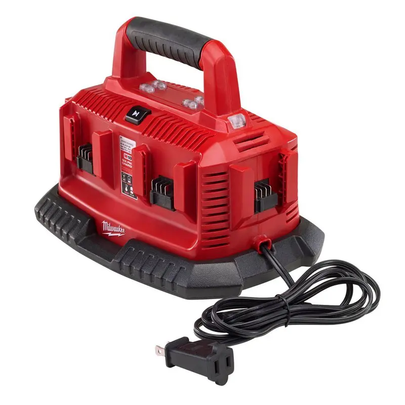 Milwaukee 48-59-1806 M18 Six-Bay Sequential Battery Charger 1