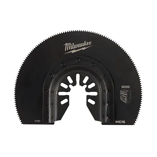 Milwaukee 49-25-1121 Open-Lok 3-1/2" High-Carbon Steel Segmented Wood Reciprocating Saw Blade 1