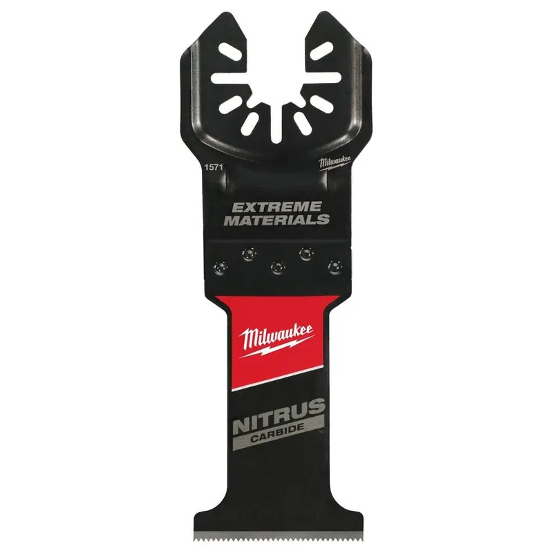 Milwaukee 49-25-1571 Nitrus Carbide Extreme Materials Open-Lok Multi-Tool Blade (Universal Fit) 1