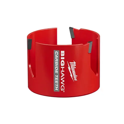 Milwaukee Big Hawg Bi-Metal Hole Saw – 3-5/8", Carbide-Tipped 1