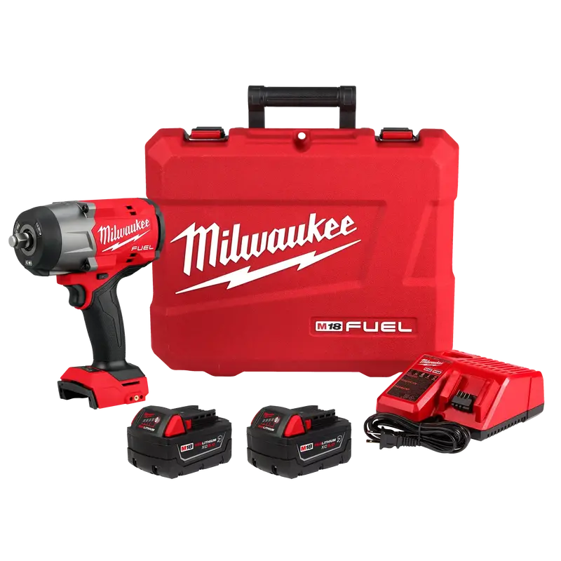 Milwaukee M18 Fuel 1/2" High-Torque Impact Wrench Kit (2967-22) 1