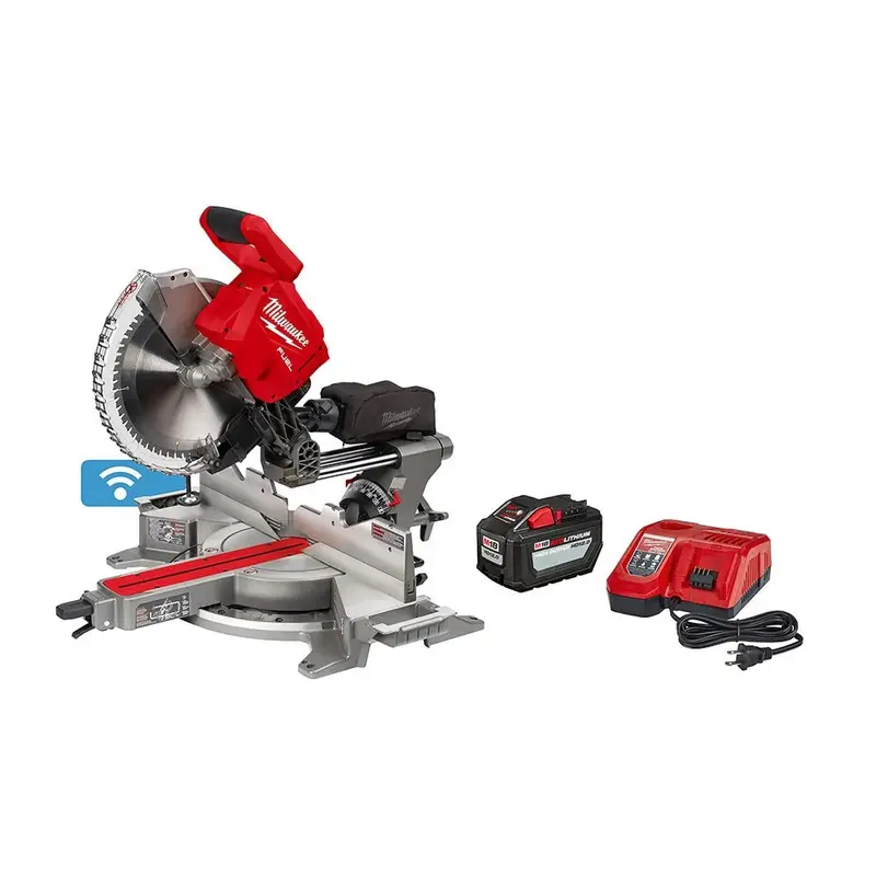 Milwaukee M18 Fuel 12" Dual-Bevel Sliding Compound Miter Saw Kit 1