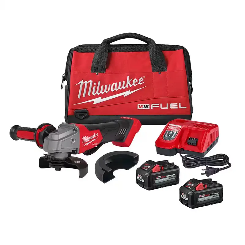Milwaukee M18 Fuel 4-1/2" / 5" Braking Grinder – Paddle Switch & No-Lock Kit 1