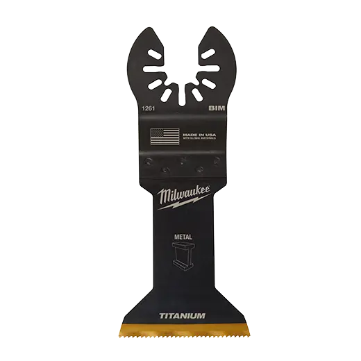 Milwaukee Open-Lok 1-3/4" Titanium-Enhanced Bi-Metal Metal-Cutting Reciprocating Saw Blade 1