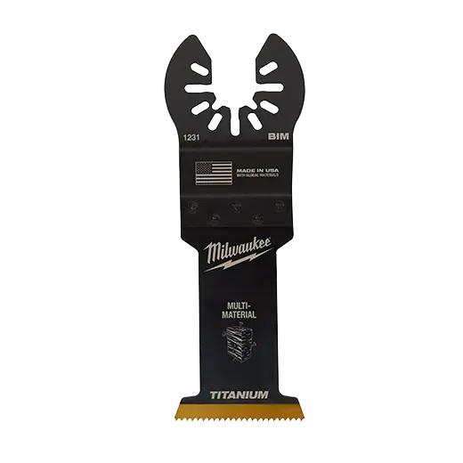 Milwaukee Open-Lok 1-3/8" Titanium-Enhanced Bi-Metal Multi-Material Reciprocating Saw Blade 1