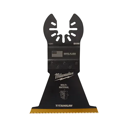Milwaukee Open-Lok 2-1/2" Titanium-Enhanced Bi-Metal Multi-Material Reciprocating Saw Blade 1