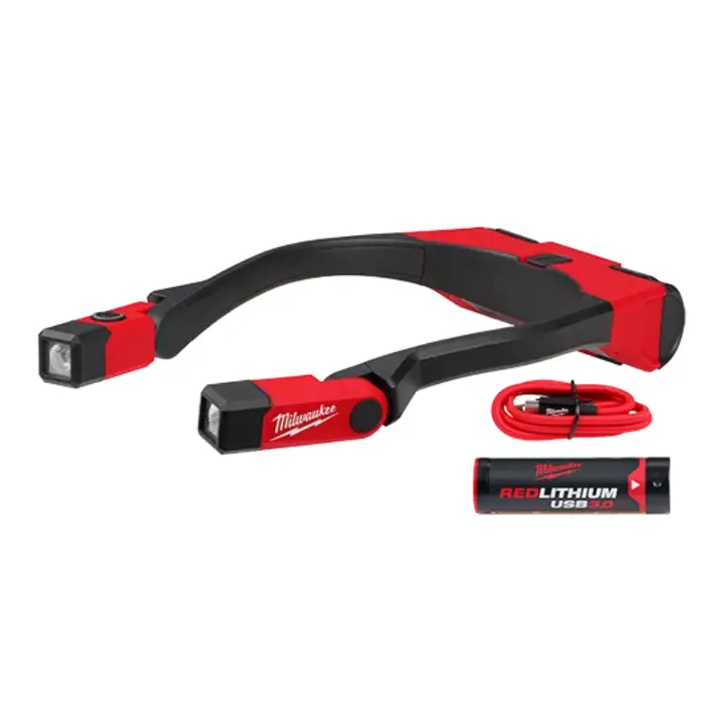 Milwaukee Redlithium™ Usb Neck Light – 400 Lumen Hands-Free Illumination 1