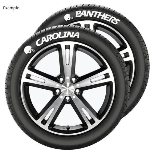 Mlb Team Tire Sidewall Decals – Set Of 2, Usa-Made Car & Truck Graphics 1