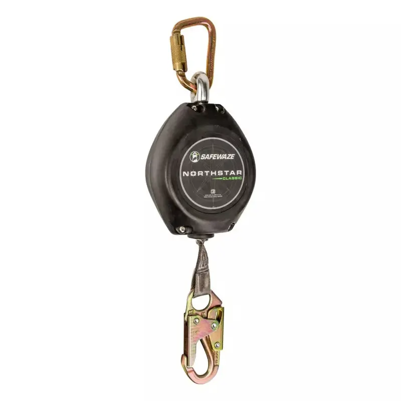 Northstar Classic 20-Foot Web Self-Retracting Lifeline (Ansi Z359.14-21 Compliant) 1