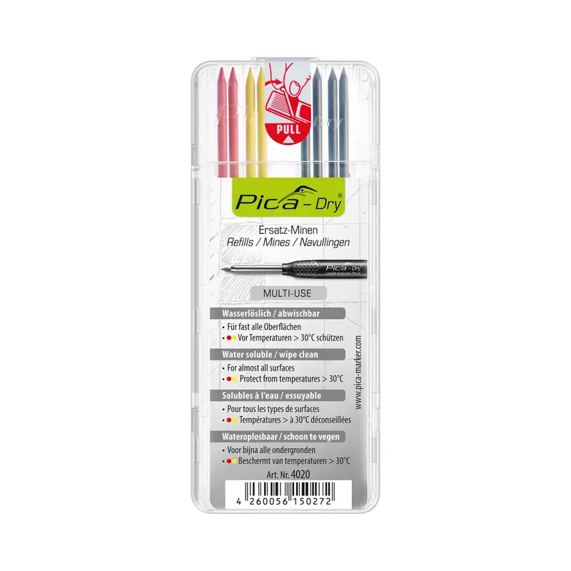 Pica Dry Refill Leads – Premium Graphite Refills For Mechanical Pencils 1