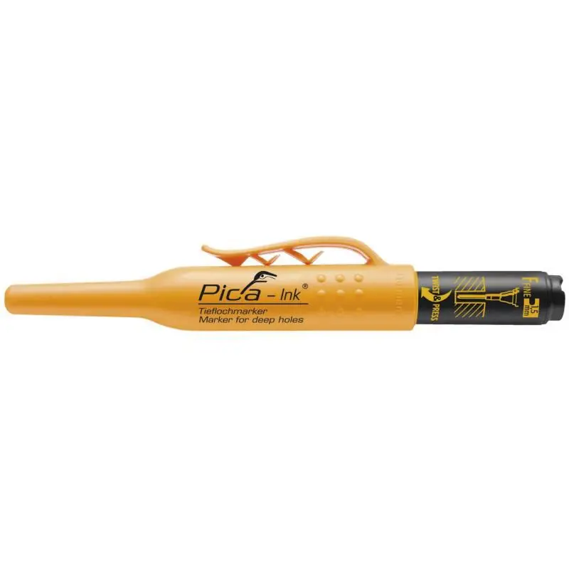 Pica Ink 150/46 Deep-Hole Marker – Black, High-Visibility Permanent Ink 1