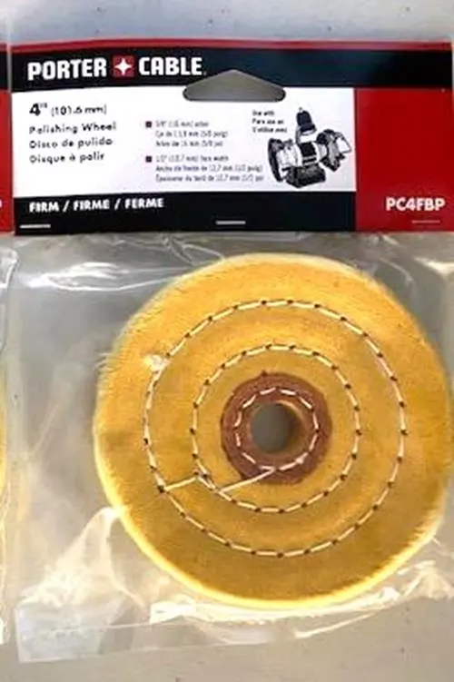Porter-Cable Pc4Fbp Buffing Pad: 4-Inch Firm Density, Orange Color 1