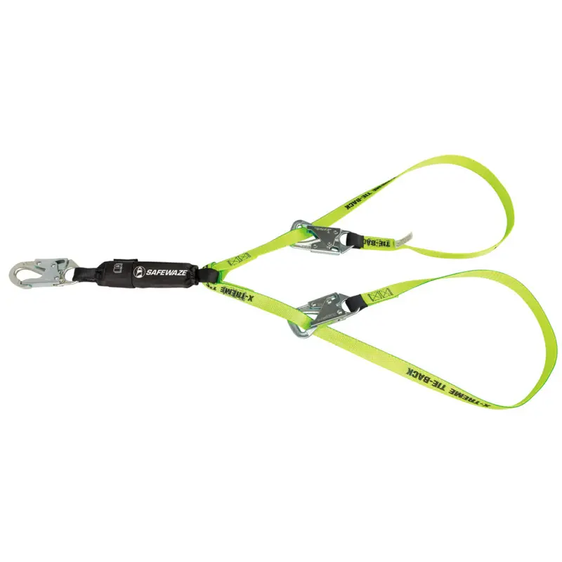 Pro 6-Foot Dual-Leg Tie-Back Energy-Absorbing Lanyard 1