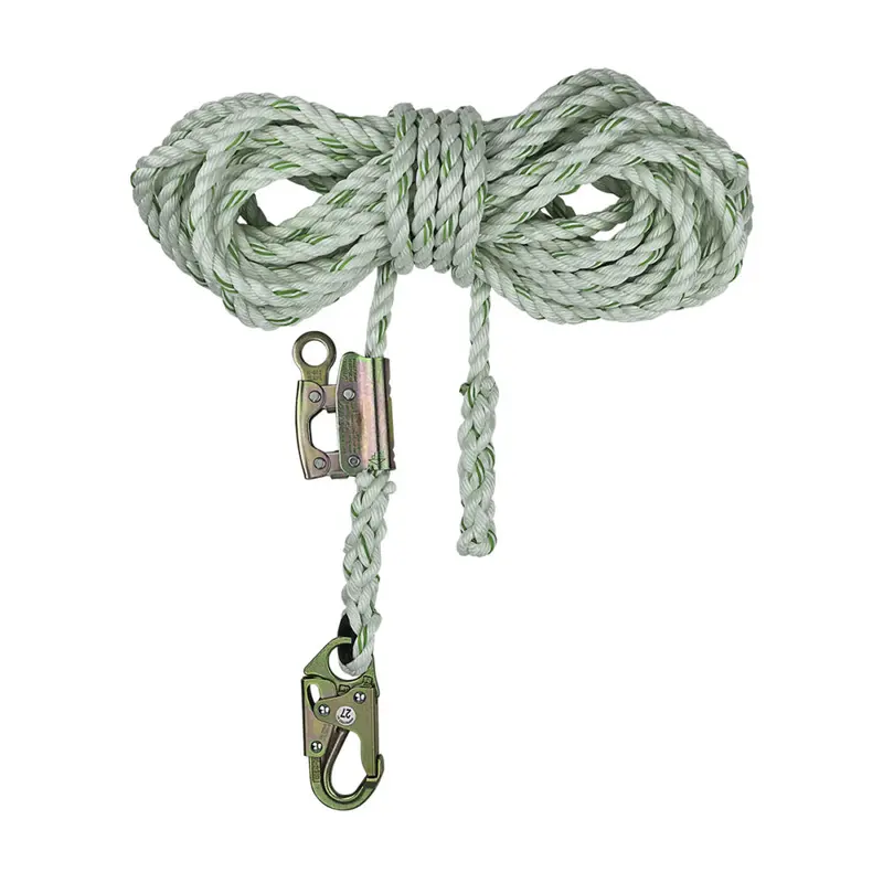 Pro-Series Vertical Lifeline Kit: Snap Hook & Rope Grab 1