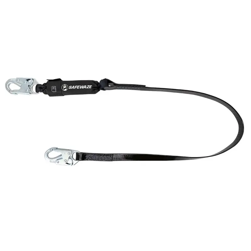 Pro-Shield 6-Foot Energy-Absorbing Lanyard With Snap Hook 1