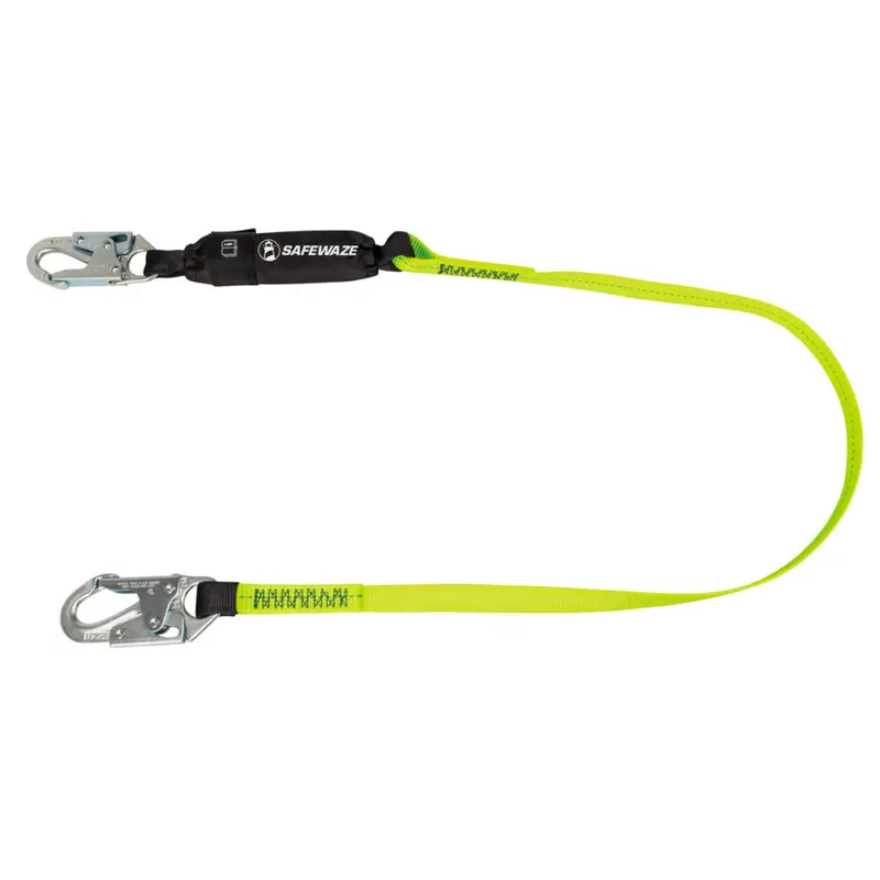 Pro Single-Leg Energy-Absorbing Lanyard With Snap Hook 1