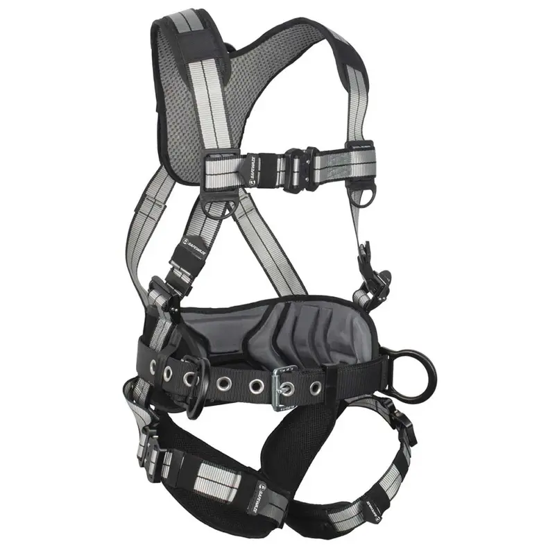 Pro+ Slate Construction Full-Body Harness – Aluminum 3D, Qc Chest And Leg Connectors 1