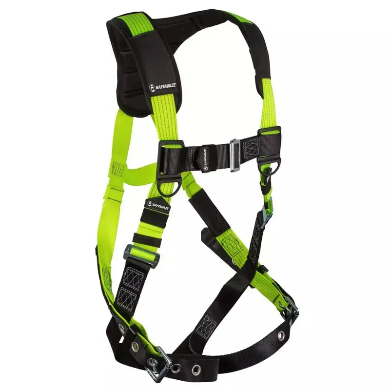 Reflective Full Body Harness: 1D Adjustment, Multi-Point Chest, Tb Leg Straps 1