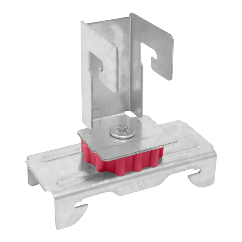 Resilmount A237Cr Cold-Rolled Soundproofing Clip For Furring Channels 1