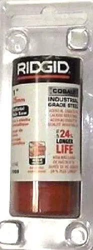 Ridgid 1" Bi-Metal Cobalt Holesaw – Industrial-Grade Steel Cutting Blade 1