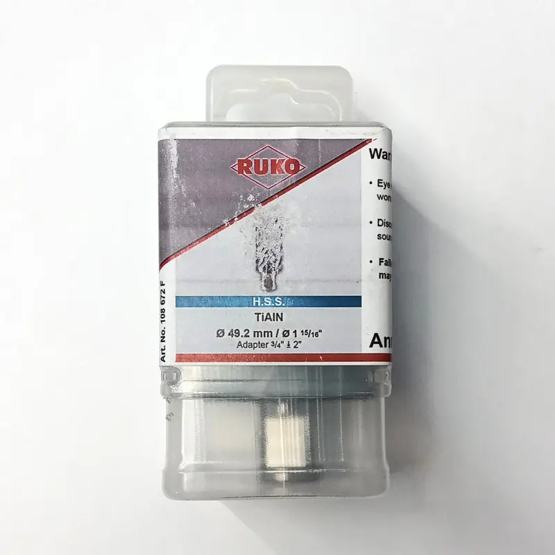 Ruko Fractional Annular Cutter – 49.2Mm (1-15/16") Core Drilling Bit For Magnetic Drills 1
