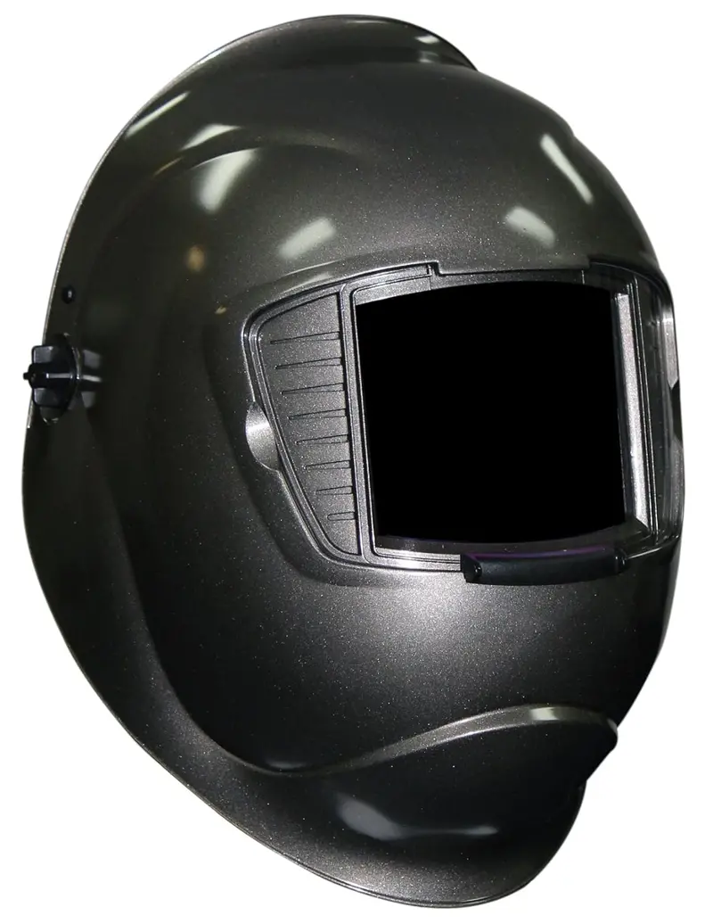 Sellstrom Galaxy Auto-Darkening Welding Helmet – 90 X 110 Mm Viewing Area, Silver Finish (Model 41310) 1