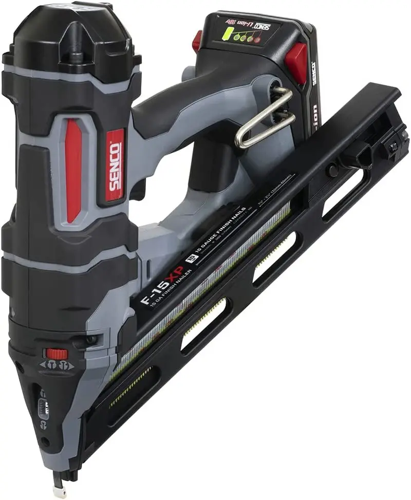 Senco F-15Xp Fusion Cordless 15-Gauge Finish Nailer – Battery-Powered 1