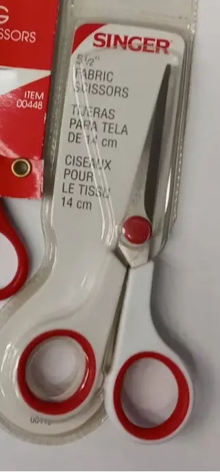 Singer 5-1/2" Fabric Scissors – Precision Sewing Shears For Cutting Textiles 1
