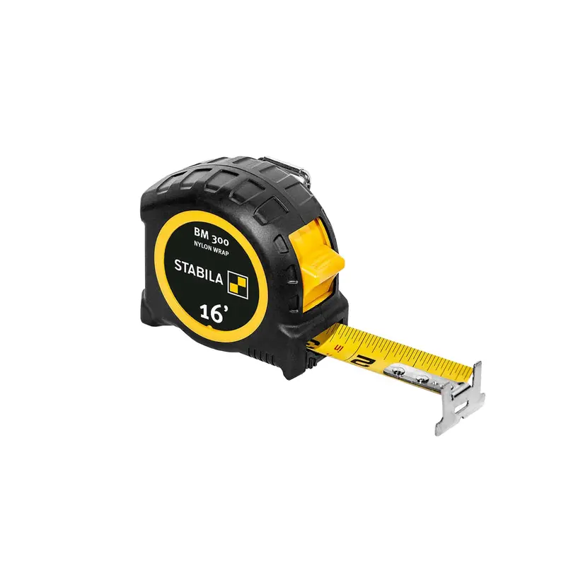 Stabila Bm300 Compact Pocket Tape Measure With Locking Blade 1