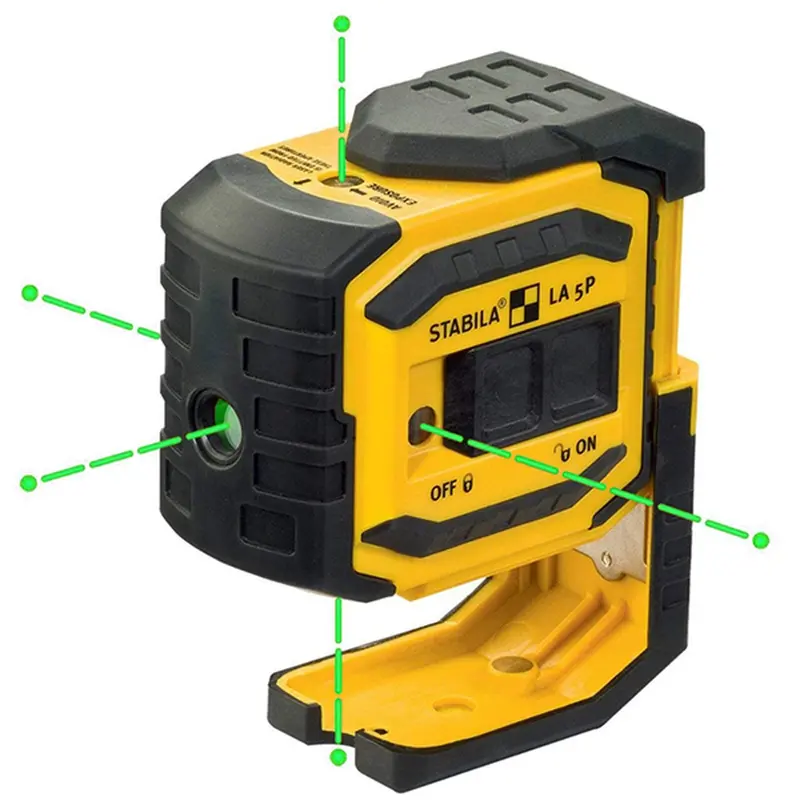 Stabila La-5P Green Beam 5-Point Dot Laser Level 1