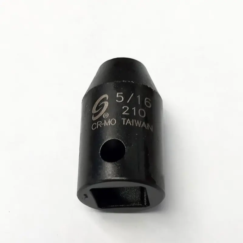 Sunex 1/2" Drive 5/16" 6-Point Impact Socket – Industrial Strength 1
