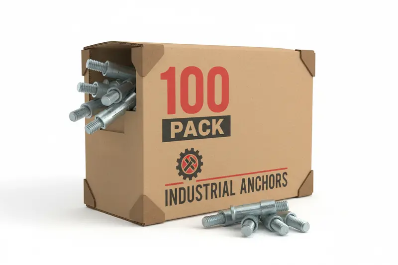 Sup-R V-Tz Concrete Stud Anchor – 100-Pack 1