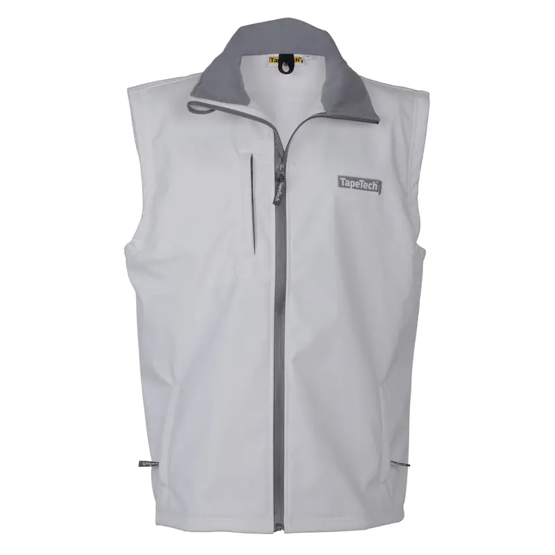 Tapetech Soft Shell Fleece Vest – Lightweight Workwear For Drywall Professionals 1