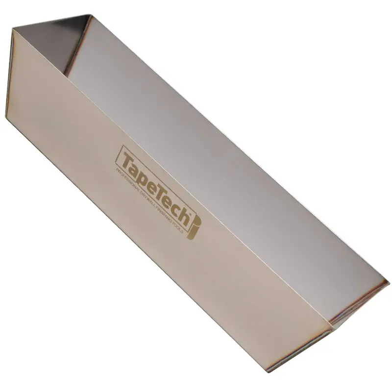 Tapetech Stainless Steel Mud Pan – Heavy-Duty, Corrosion-Resistant Drywall Compound Tray 1