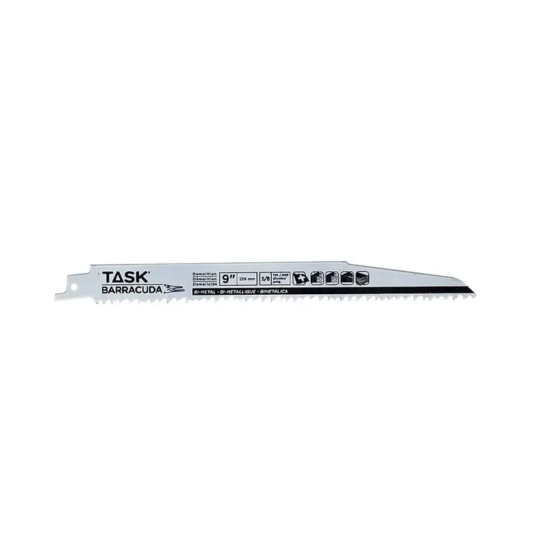 Task Heavy-Duty Bi-Metal Demolition Reciprocating Saw Blade 1