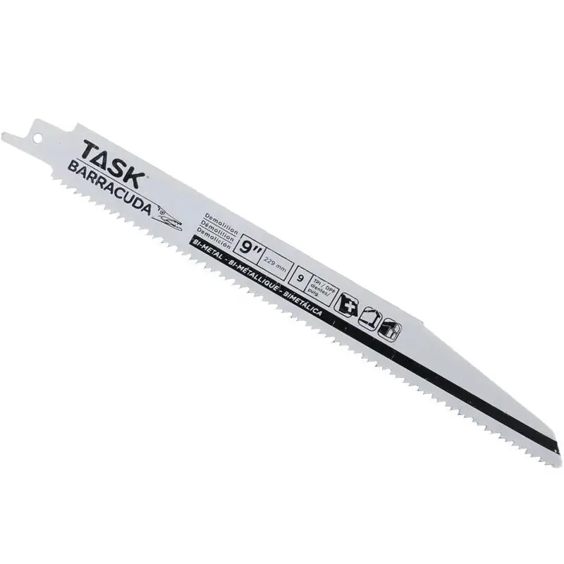 Task Heavy-Duty Bi-Metal Reciprocating Saw Blade – Demolition Grade (Metal-Cut) 1