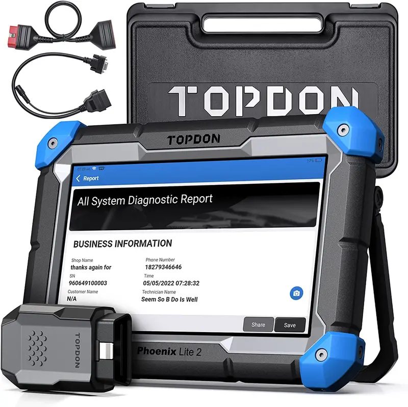 Topdon Phoenix Lite 2 Advanced Obd2 Scan Tool – Compact Professional Diagnostic Device 1