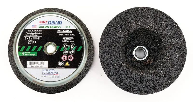 United Abrasives Sait C16 4-Inch Concrete Cup Grinding Stone (Model 26004) 1