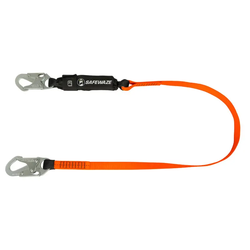 V-Line 6-Foot Standard Shock-Absorbing Lanyard With Snap Hook 2
