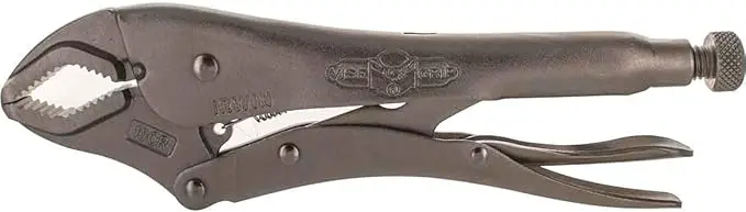Vise-Grip Adjustable Curved-Jaw Locking Pliers – 10-Inch Original Series (Model 10Cr) 1