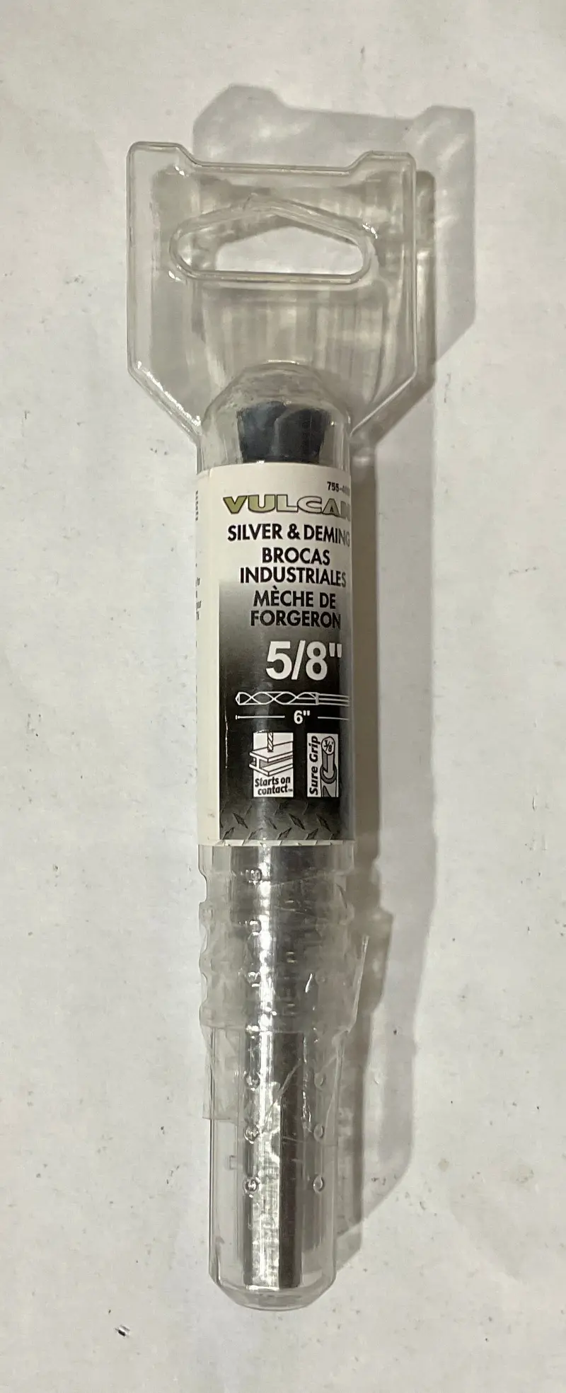 Vulcan 5/8-Inch X 6-Inch Silver & Deming Twist Drill Bit 1