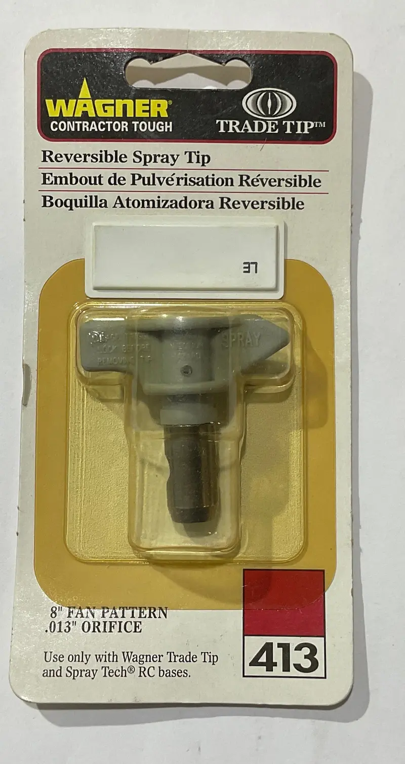Wagner 8-Inch Reversible Spray Nozzle For Uniform Fan Pattern Application 1